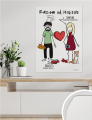 Personalizowany plakat na ślub i wesele