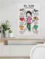 Plakat personalizowany na prezent dla dziecka