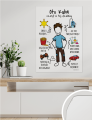 Plakat personalizowany na prezent dla dziecka