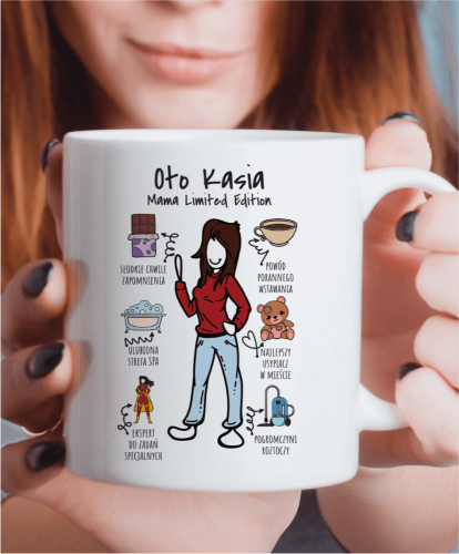 Kubek personalizowany na prezent dla mamy 