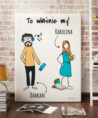 Plakat dla nowożeńców