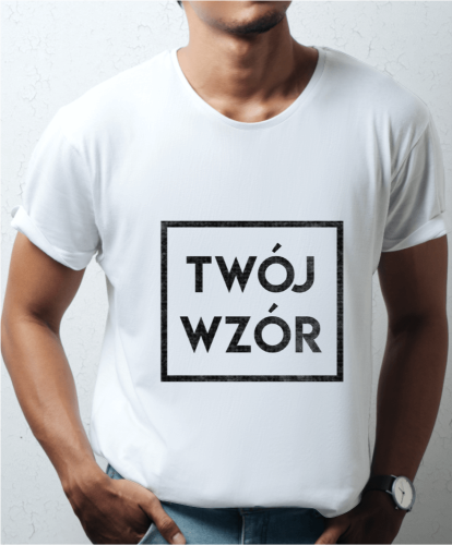 Koszulka z własnym napisem lub nadrukiem