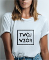 Koszulka z własnym napisem lub nadrukiem