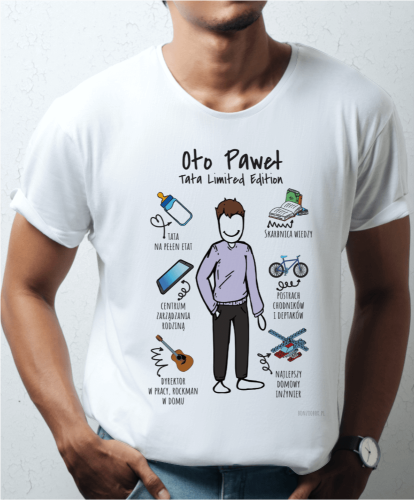 Koszulka na prezent  dla taty 