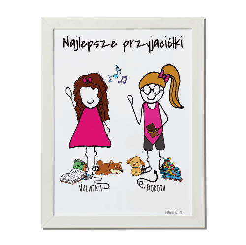 Plakat dla przyjaciół