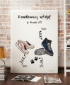 Plakat personalizowany "BUTY"