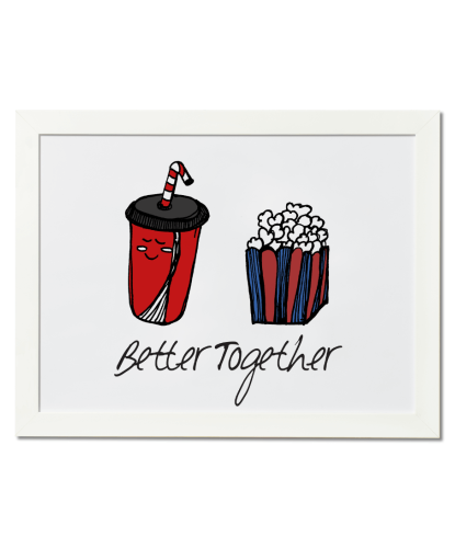 Plakat do kuchni - Better together