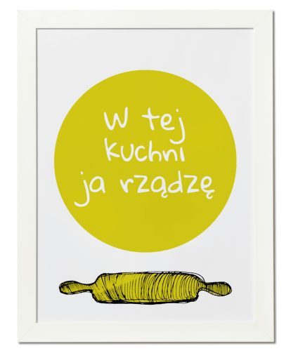 Plakat do kuchni