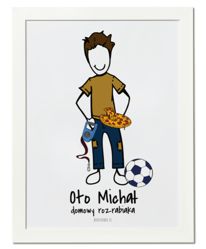 Plakat na prezent dla dziecka