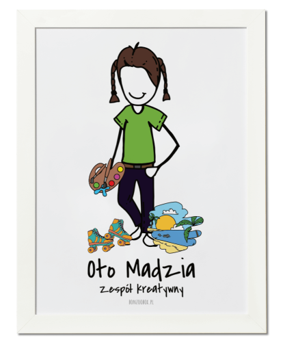 Plakat na prezent dla dziecka