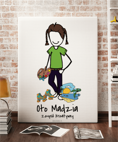 Plakat na prezent dla dziecka