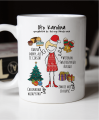 Kubek personalizowany na prezent świąteczny