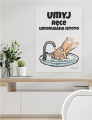 Plakat do łazienki