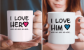 Kubki dla pary - I love u