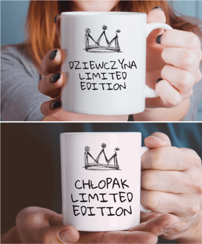 Kubki dla pary - Limited edition