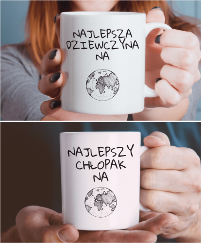 Kubki dla pary - Najlepsze na świecie