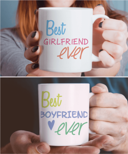 Kubki dla pary - Best ever