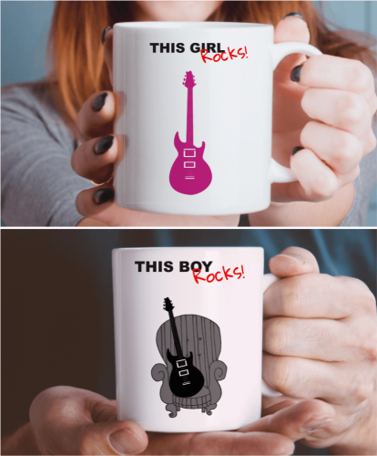 Kubki dla pary - Rock