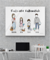 Plakat personalizowany rodzinny