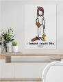 Plakat personalizowany na prezent pamiątkowy na komunię