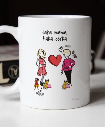 Kubek personalizowany na prezent dla mamy 