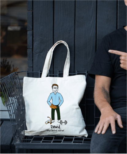 Torba personalizowana na prezent dla taty