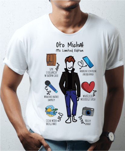 Koszulka personalizowana na prezent urodzinowy