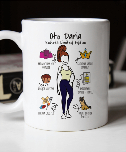 Kubek personalizowany z własną podobizną