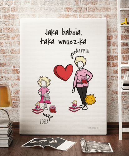 Kubek personalizowany na prezent dla babci