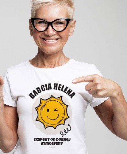 Koszulka personalizowana na prezent dla babci