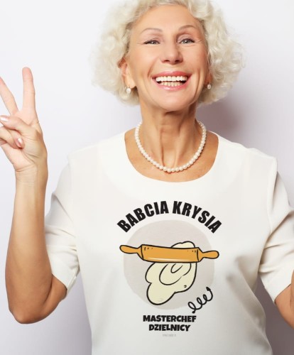 Koszulka personalizowana na prezent dla babci