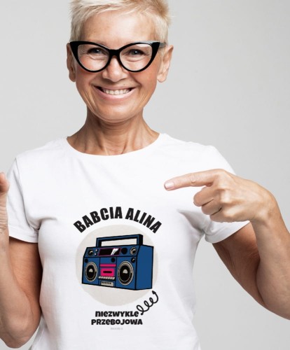 Koszulka na prezent dla babci 
