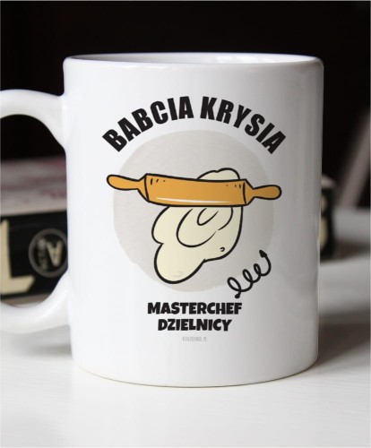 Kubek personalizowany na prezent dla babci