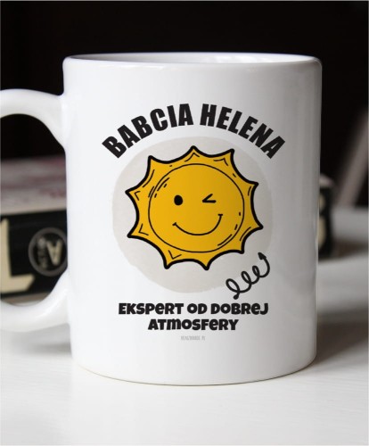 Kubek personalizowany na prezent dla babci