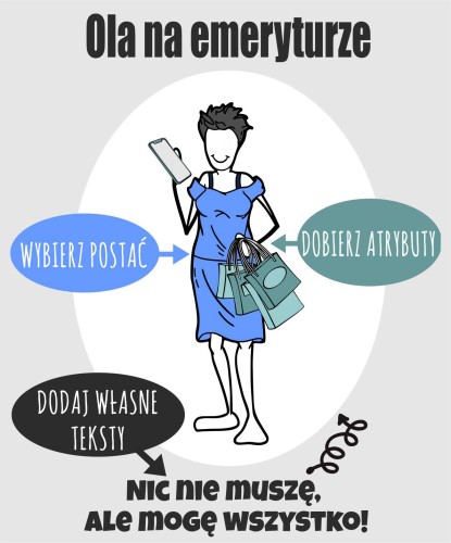 Koszulka personalizowana na prezent dla nauczycielki - DOPASUJ POSTAĆ I ATRYBUTY