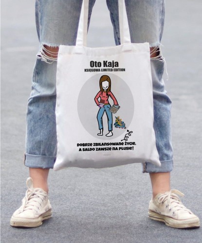 Torba personalizowana na prezent dla koleżanki z pracy tworzony ze zdjęcia