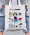 Torba personalizowana na prezent dla babci