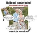 Plakat na prezent personalizowany dla babci i dziadka tworzony ze zdjęcia