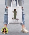 Torba personalizowana na prezent dla kobiety tworzona z własnej podobizny