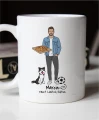 Kubek personalizowany na prezent dla mężczyzny tworzony z własnej podobizny