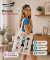 Śmieszny prezent dla koleżanki z pracy – personalizowana torba z nadrukiem