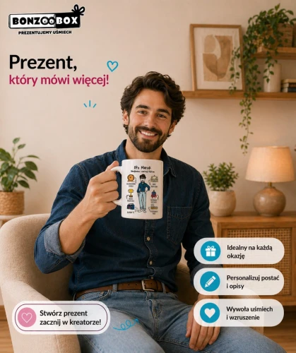 Śmieszny prezent dla kolegi z pracy – personalizowany kubek na każdą okazję