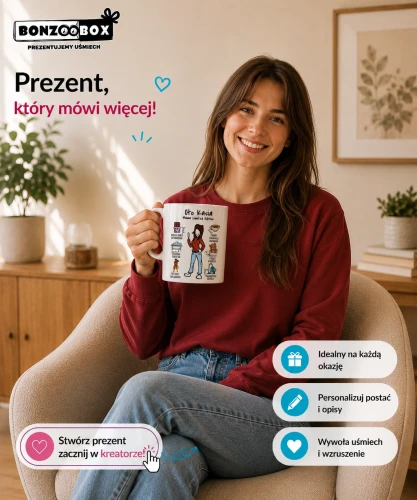 Prezent dla mamy – personalizowany kubek na każdą okazję