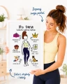 Personalizowany plakat na prezent z własną podobizną
