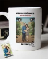 Kubek personalizowany na rocznicę i walentynki tworzony ze zdjęcia