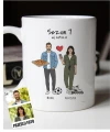 Personalizowany kubek dla pary ze zdjęcia w kreatorze BonzooBox