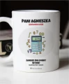 Prezent dla nauczycielki - kubek z własną grafiką i tekstem