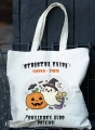 Torba halloweenowa dla dzieci na cukierki z personalizacją imion