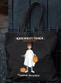 Personalizowana torba na cukierki na Halloween z własną postacią