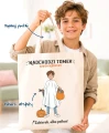 Personalizowana torba na cukierki na Halloween z własną postacią